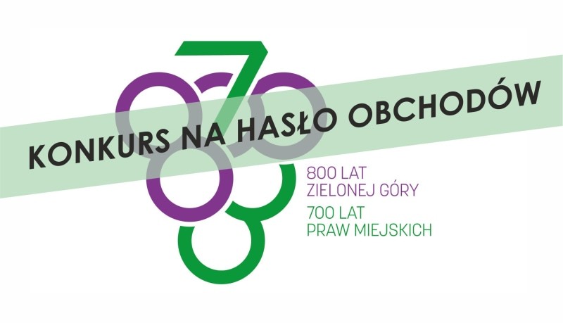 800-lecie Zielonej Góry logo