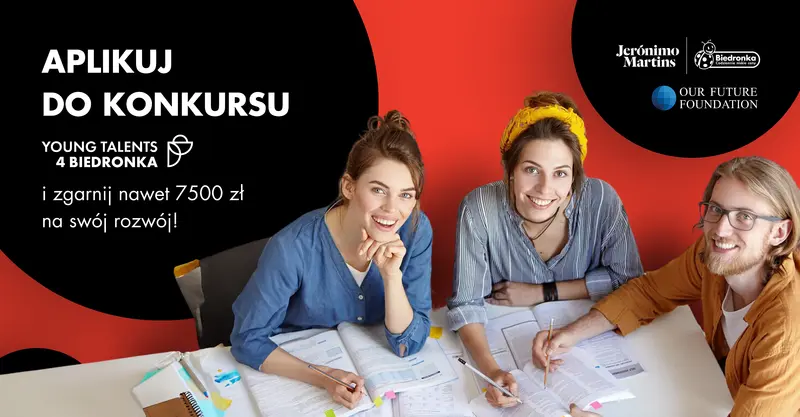 Young Talents 4 Biedronka, stypendialny program dla ambitnych studentów startuje