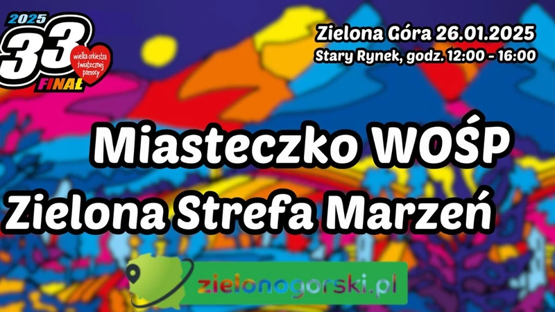 Miasteczko WOŚP 2025 Zielona Góra