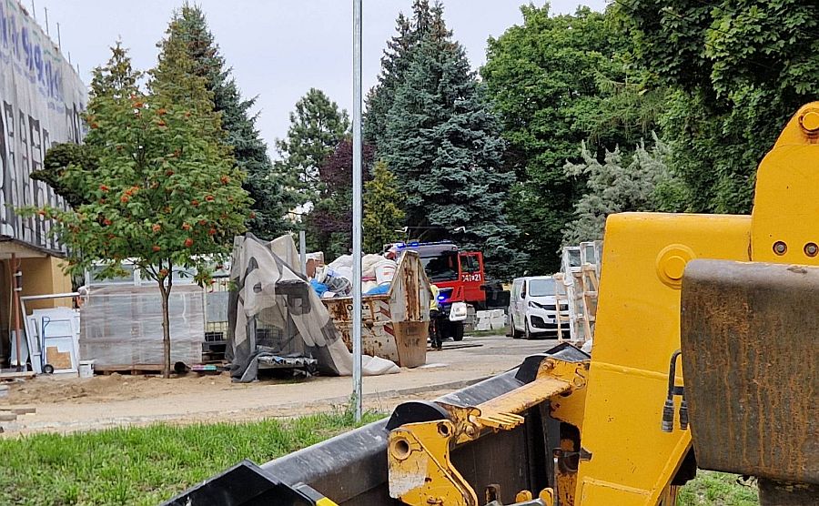 Pożar Szkoły Podstawowej nr 14 im. Adama Mickiewicza w Zielonej Górze - sytuacja została opanowana