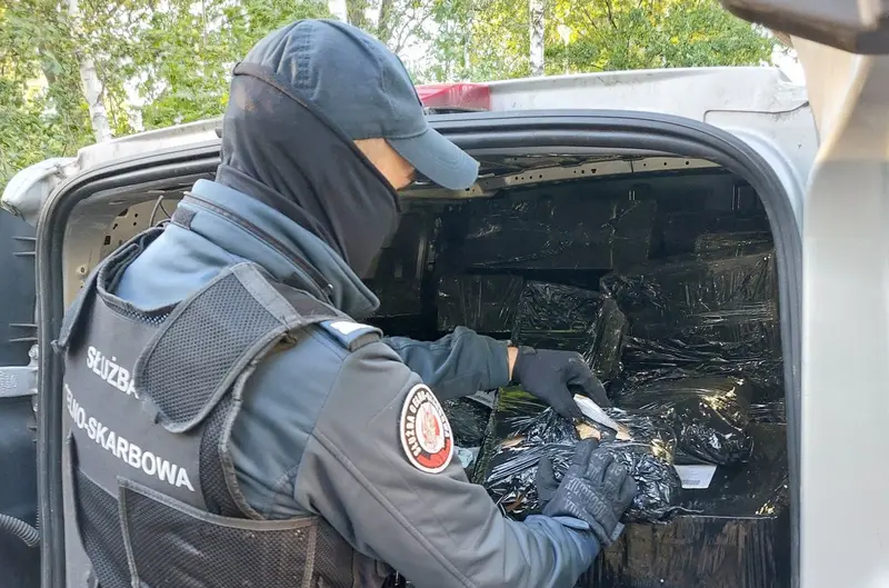 Lubuska KAS przechwyciła blisko 200 kg nielegalnego tytoniu