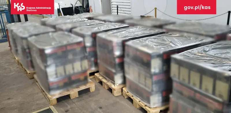 KAS przechwyciła ponad 6,5 tysiąca litrów nielegalnego alkoholu w Świecku