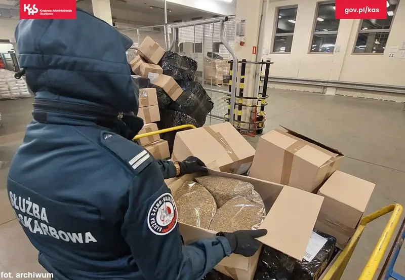 Uderzenie w szarą strefę: KAS przejmuje pół tony nielegalnego tytoniu w Lubuskiem