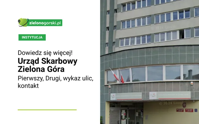 Urząd Skarbowy Zielona Góra, fot. Google Earth